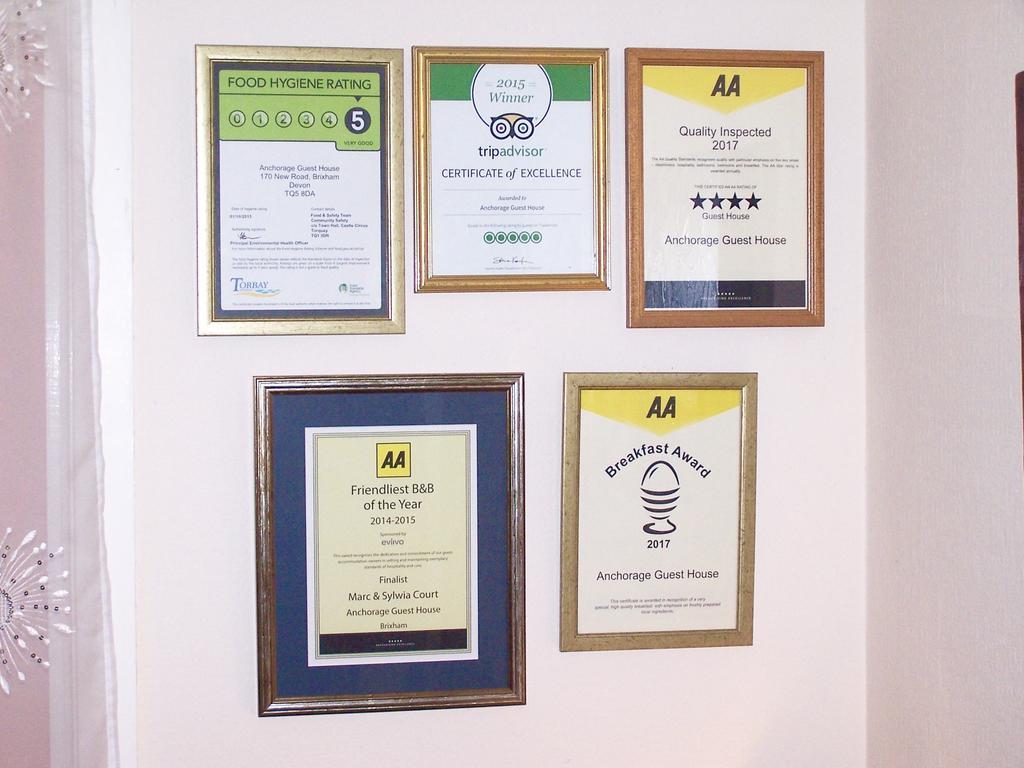 Anchorage Guest House Brixham Ngoại thất bức ảnh